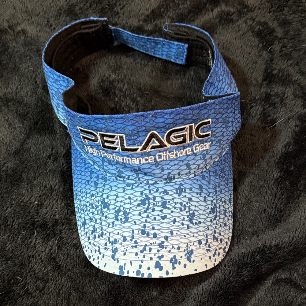 Pelagic Ocean Blue Strap with Red Logo
